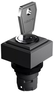 Key & Selector Switches secure key control UKCA compact mount HMI QXSSDGA23E Product Image