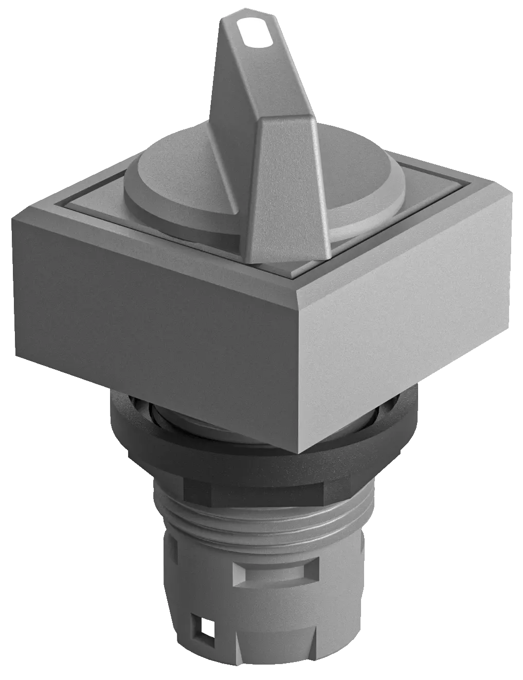 QUARTRON selector head square panel switch rugged modular design