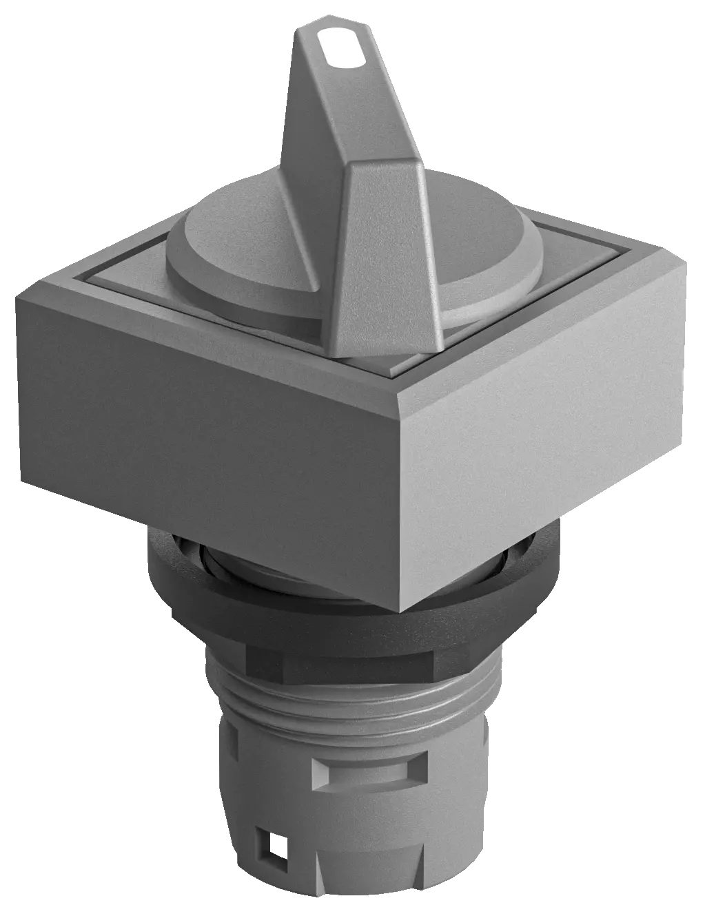 QXWCDG Selector Switch Head Square for Compact Industrial Panels