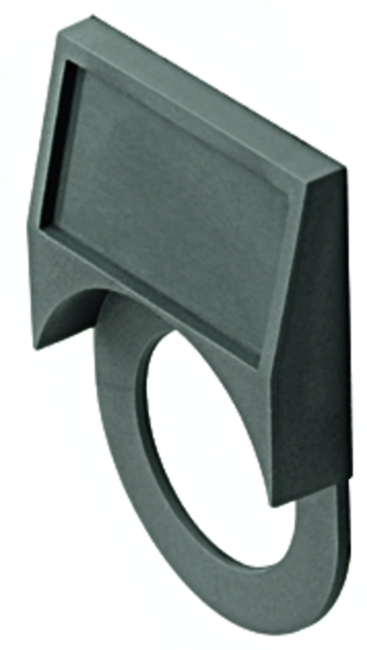 RKABT Pushbutton Nameplate industrial panel label higher contrast