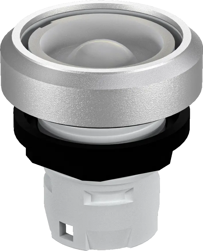 Industrial round signal indicator for panels HMIs cabinets onsite