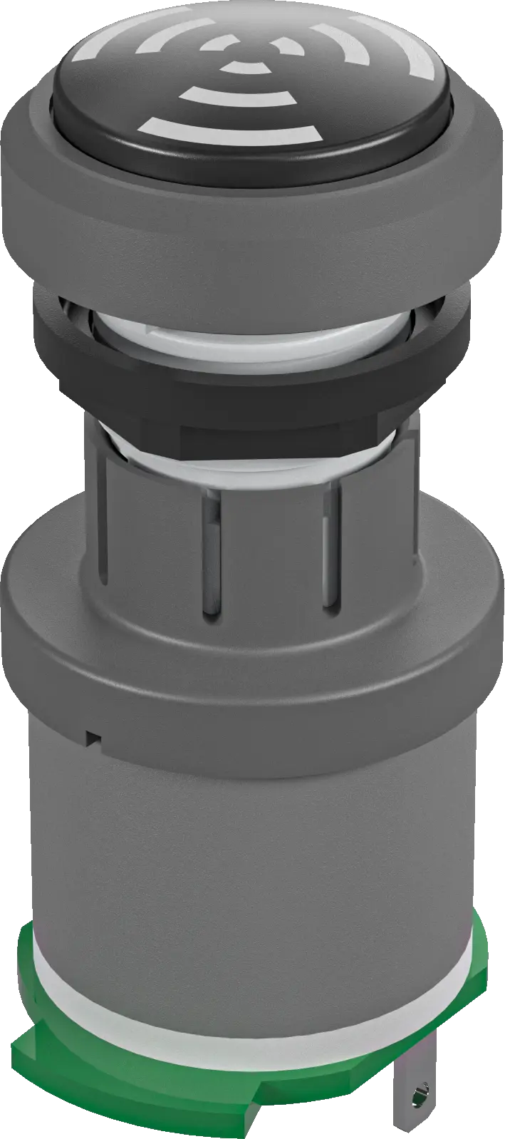 UKCA panel mount buzzer 24V rugged signal indicator 24 V DC rated