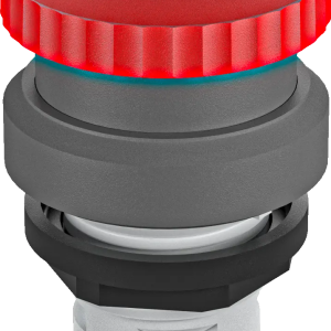 Illuminated Mushroom Head Emergency Stops Panel Mount Rugged HMI RKS Product Image