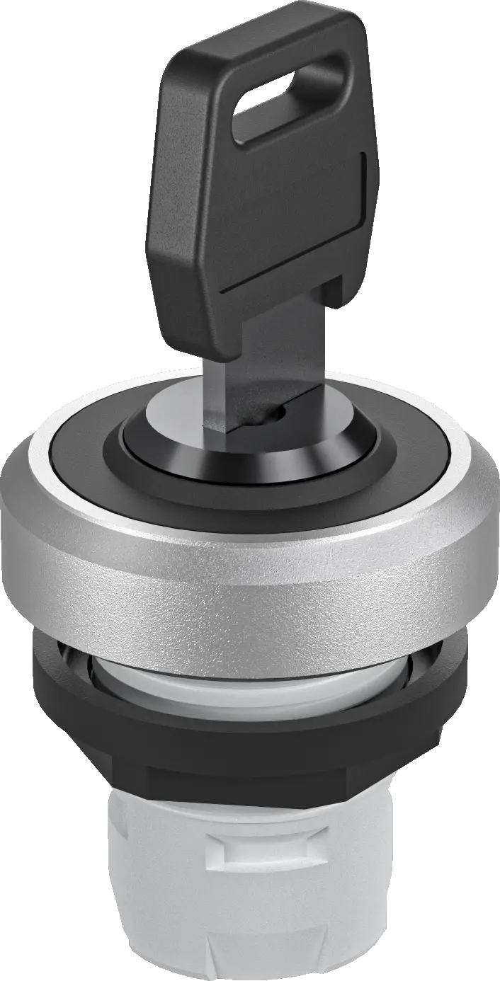key operated switch metal body UR certified dustproof panel mount