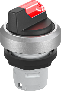 RKSTALM_RT Selector Switch Head Red illuminatedLED IP65 momentary RKSTALM_RT Product Image