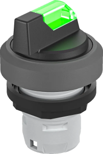 RKSTAL_GN Lighted Selector Head green IP65 16 mm cutout momentary RKSTAL_GN Product Image