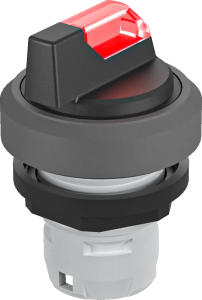 RKSTAL_RT Illuminated Selector Head Red Momentary IP65 Round Trim RKSTAL_RT Product Image