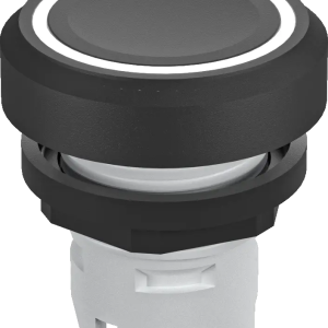 RKTSWLR Illuminated Pushbutton Head IP65 Black LED Round 16mm 3mm RKTSWLR Product Image