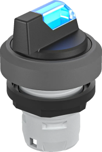 RKWBL_BL Illuminated Selector Head IP65 Blue LED 2 Position Maint RKWBL_BL Product Image
