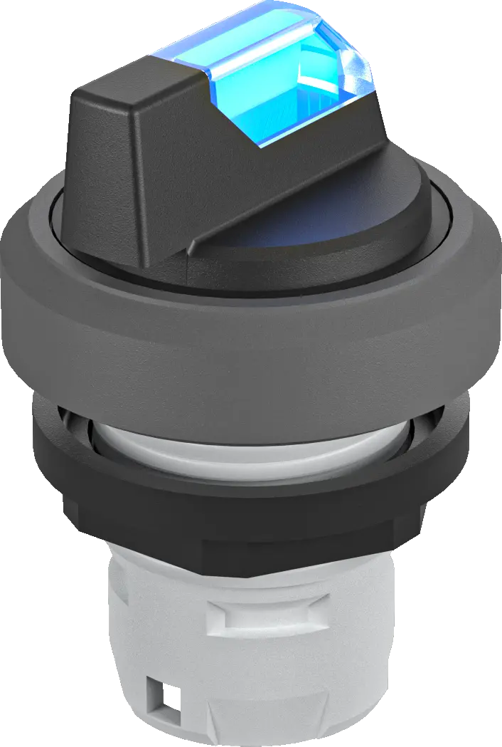 RKWBL_BL Illuminated Selector Head IP65 Blue LED 2 Position Maint