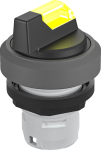 RKWCL_GB Selector Switch Head IP65 illuminated yellow front bezel RKWCL_GB Product Image