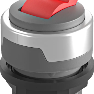 IP65 toggle head red actuator 22.3mm panel mount industrial bezel RMCK Product Image