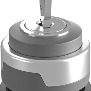 RMCSSA18E RONDEX-M Grey Key Switch Head IP65 UL Certified RMCSSA18E Product Image