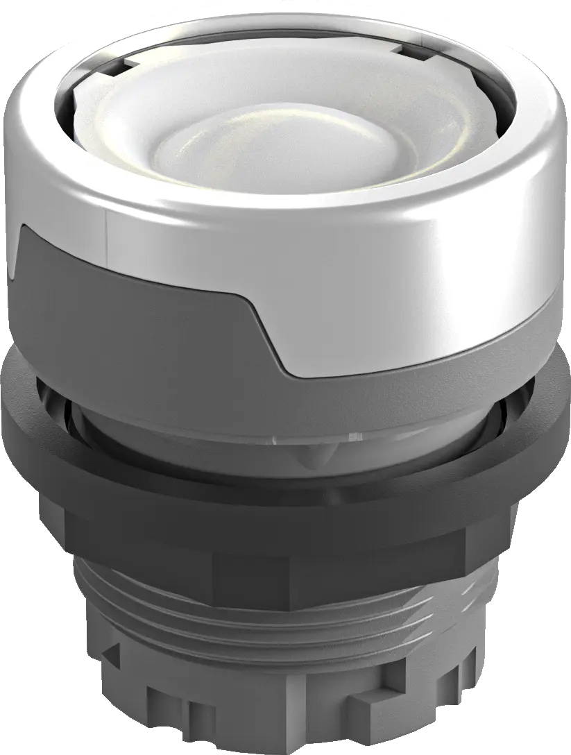 RMCT RONDEX-M Illuminated Pushbutton Head, Ø 22.3mm Cutout