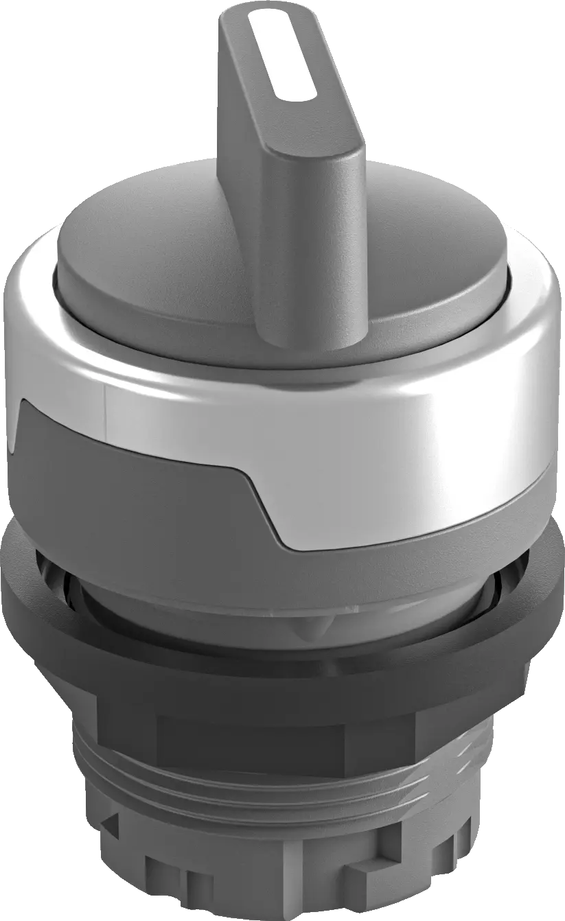 RMCWBL Selector Switch Head Round 22 mm panel mount IP rated seal