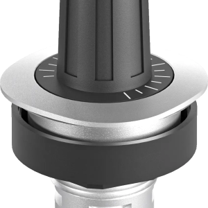 rounded square potentiometer for HMI panels sealed long life use
