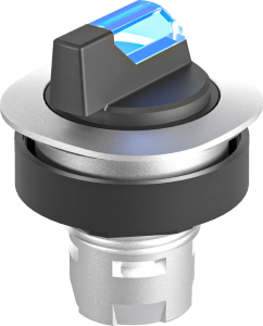 RQJSTAL_BL Illum Selector Head IP65 blue momentary panel operator RQJSTAL_BL Product Image