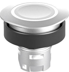 Illuminated Rounded Square Pushbutton IP65 LED 22.3 mm hole size RQJTLR Product Image