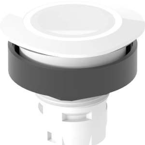 Illuminated pushbutton switch IP65 white ring 22.3 mm panel mount RQJTLREWS Product Image