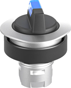RQJWAL_BL Illuminated Selector Head IP65 Blue 22 mm Latching Type RQJWAL_BL Product Image