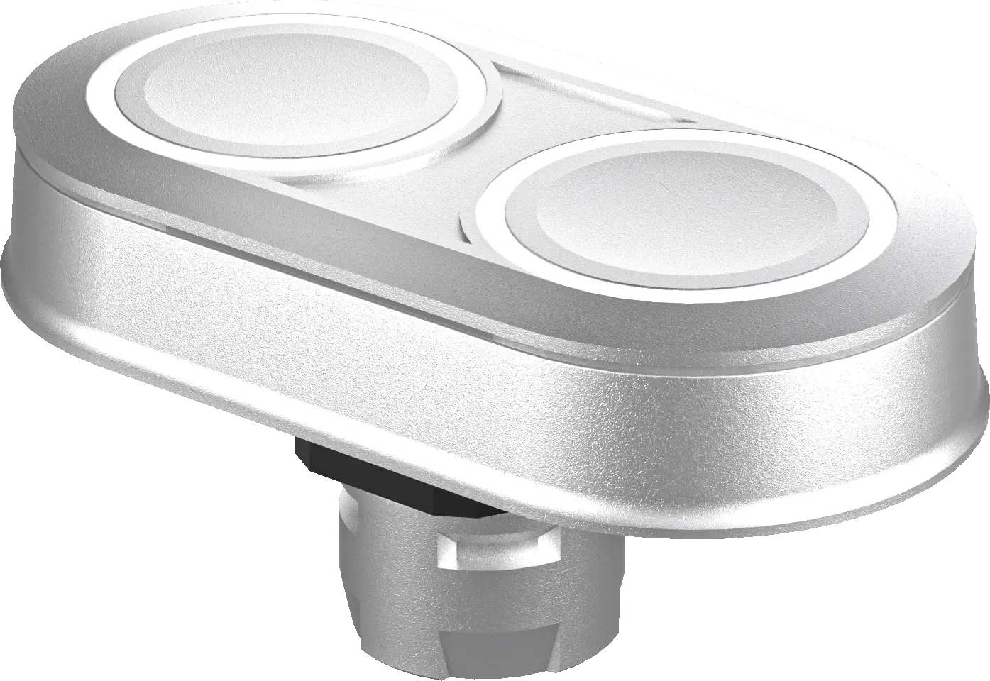industrial illuminated pushbutton IP65 LED 16.2mm cutout fast fit
