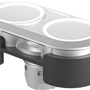 RRJDTLR Illuminated Rectangular Pushbutton IP65 Silver