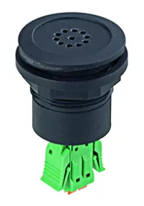 Panel Mount Jacks round bezel secure lock reliable industrial use RRJSW_MIC_01 Product Image