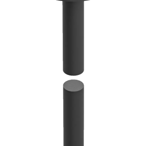 Panel Mount Jacks round USB Type C jack for HMI panels rugged fit RRJSW_USB_CC_60 Product Image