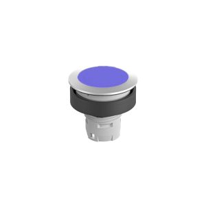 Pushbutton | 22.3 mm | Momentary | 1 NO | Operator Blue | Faston Connector