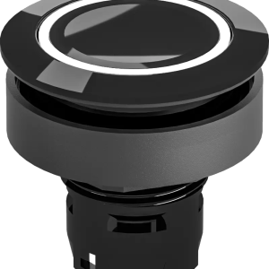 IP69K LED pushbutton head RONTRON-R-JUWEL 22.3mm black round HMIs
