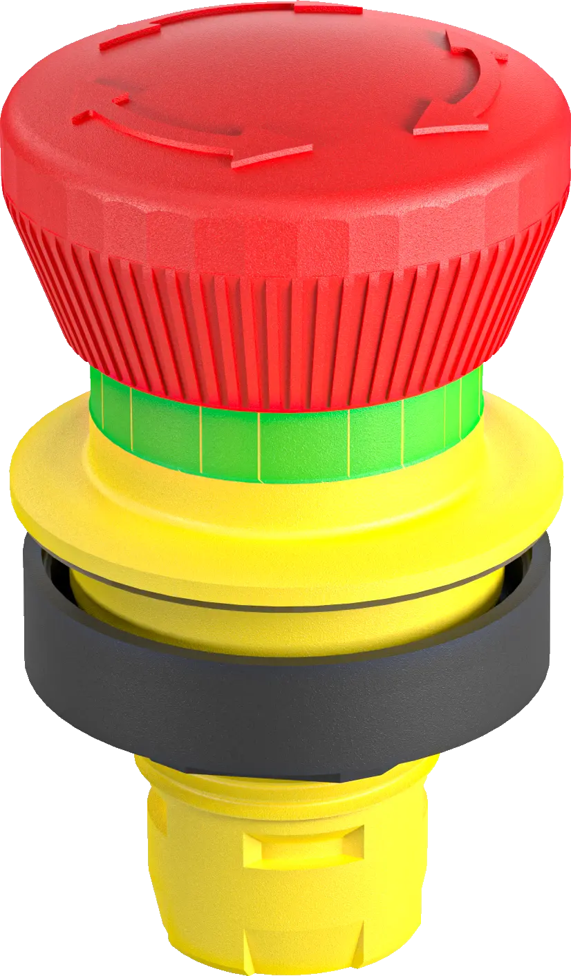 RRJUV Rontron-R-Juwel E-Stop Head with IP69K Rating