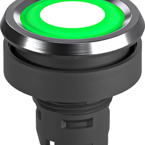 RRJVAFTGN Illuminated Green Pushbutton Head IP69K Rated RRJVAFTGN Product Image