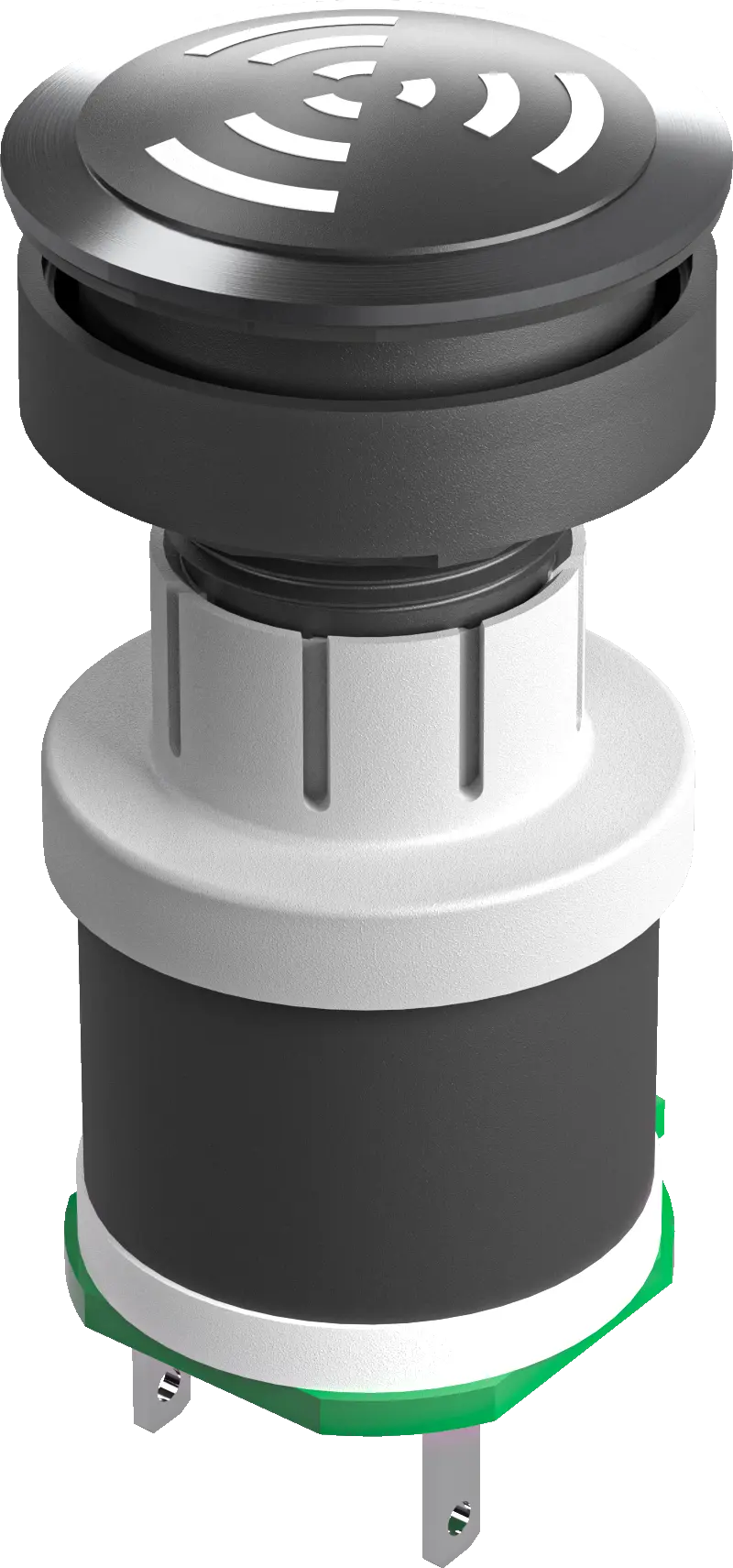 RRJVANSG+SG-24V Round Metal Buzzer 22.3mm IP65 UL Certified