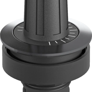 RRJVAR Silver IP65 Metal Potentiometer for Industrial Use