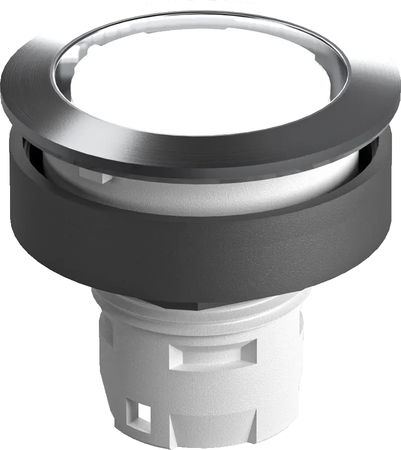 RRJVAT Illuminated Metal Pushbutton Head, IP69K Rated