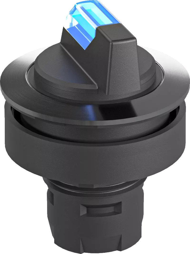 RRJVAWAL_BL Blue Illuminated Selector Switch for Panels