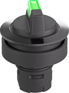 RRJVAWAL_GN Green Illuminated Selector Switch IP65 RRJVAWAL_GN Product Image