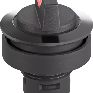 RRJVAWAL_RT Metal Selector Switch with Red LED IP65 RRJVAWAL_RT Product Image