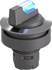 RRJVAWCL_BL Blue Illuminated Selector Head, IP65 Rated RRJVAWCL_BL Product Image