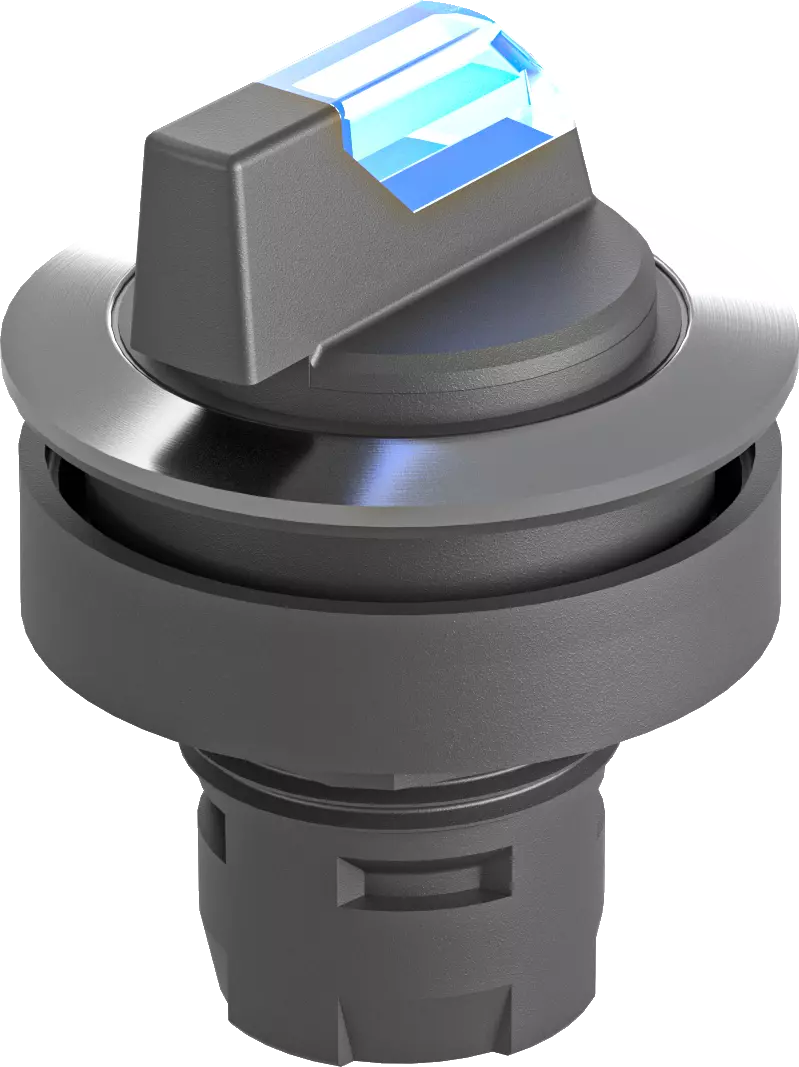 RRJVAWCL_BL Blue Illuminated Selector Head, IP65 Rated