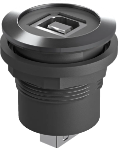 RRJVA_USB_BA Round USB Panel Mount Jack UL-Certified 22.3mm RRJVA_USB_BA Product Image
