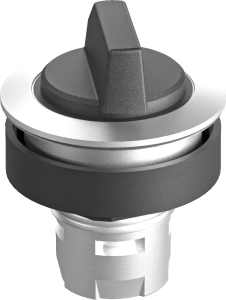 RRJWA Silver Round Selector Switch IP65 Rated 22.3mm RRJWA Product Image