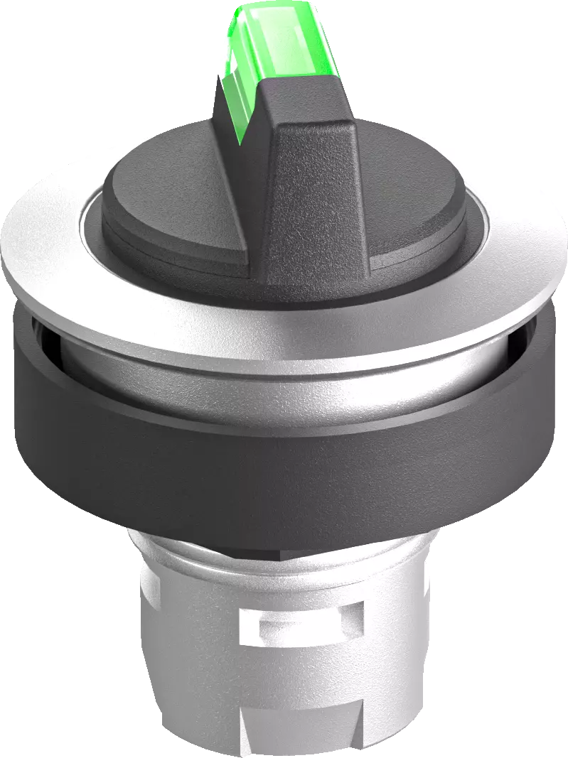 RRJWAL_GN Green Illuminated Selector Switch IP65 LED