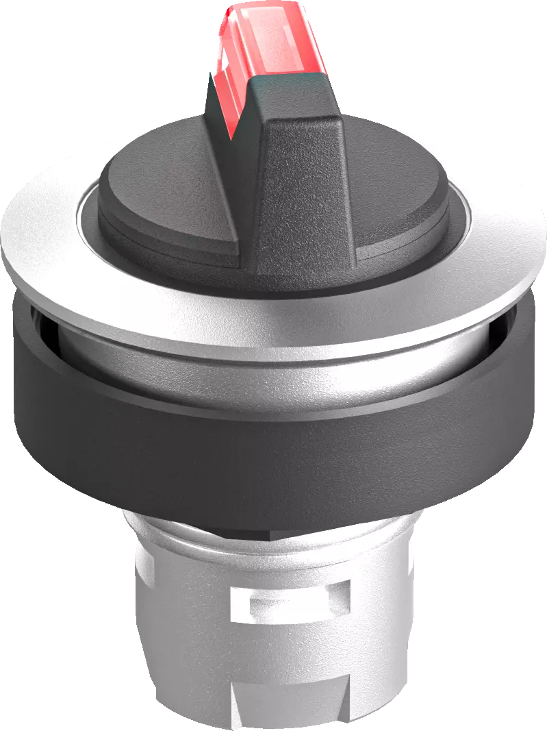 RRJWAL_RT Illuminated Selector Head with Red LED IP65