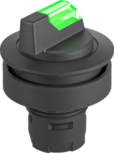RRJWBLSW_GN Green Illuminated Selector Switch IP65 RRJWBLSW_GN Product Image