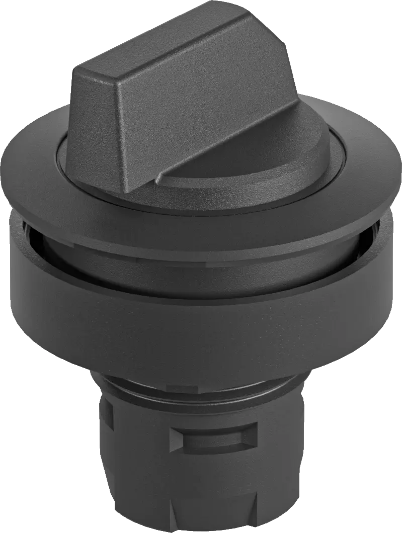 RRJWBSW Black Maintained Selector Switch for Industrial Use