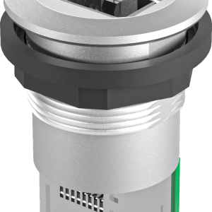 RRJ_RJ45_STB Silver RJ45 Panel Mount Jack for Automation RRJ_RJ45_STB Product Image