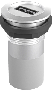UKCA Certified Panel Mount Jacks USB A 5V for HMIs and Enclosures RRJ_USB_A_5V Product Image