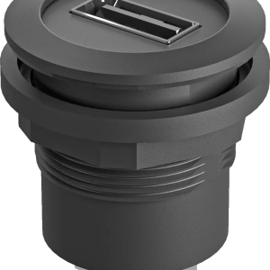 Panel Mount Jacks HMI rounded edge vibration resistant secure fit RRJ_USB_SW_AA Product Image