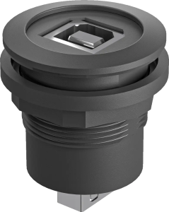industrial panel connector round panel jack for HMI control room RRJ_USB_SW_BA Product Image